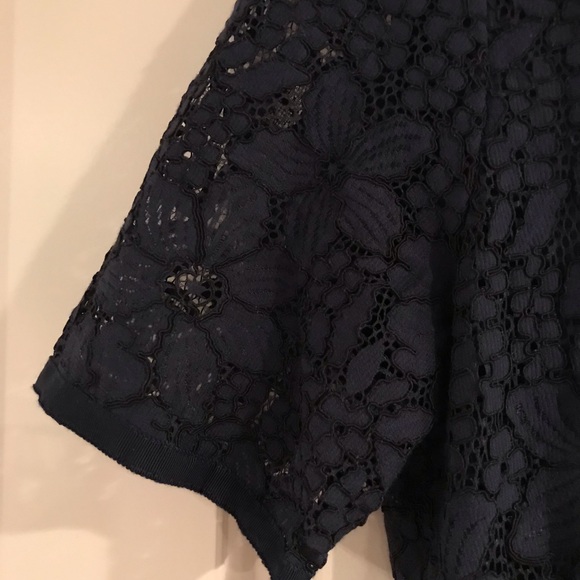 🆕Listing Draper James Navy Lace Dress - Picture 6 of 8